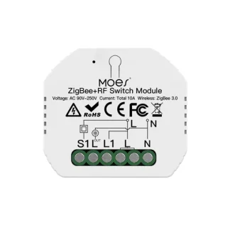 MOES Tuya ZigBee 3.0 RF Switch Module, Smart Light Switch Module 1 Gang –  Joelec